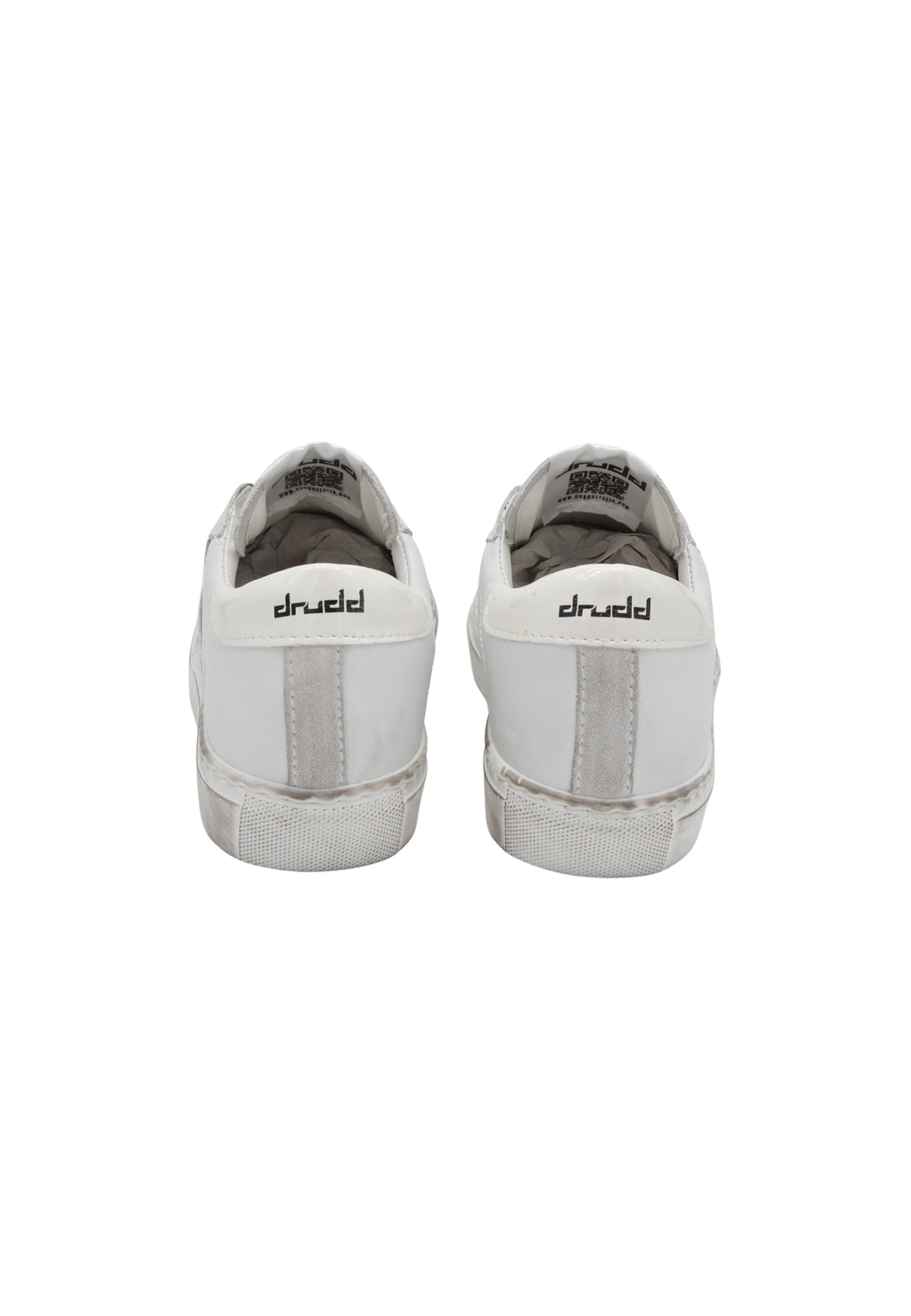 Sneakers Pelle Vitello Bianco e Cavallino - 3000D