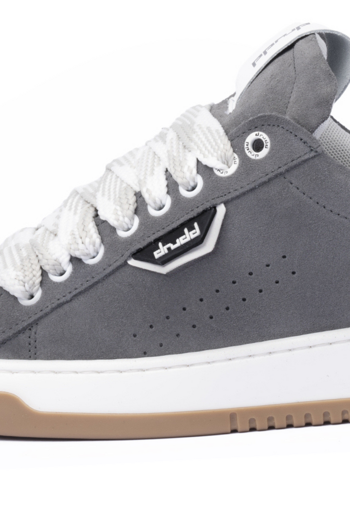 Sneakers camoscio grigio - D-Claude