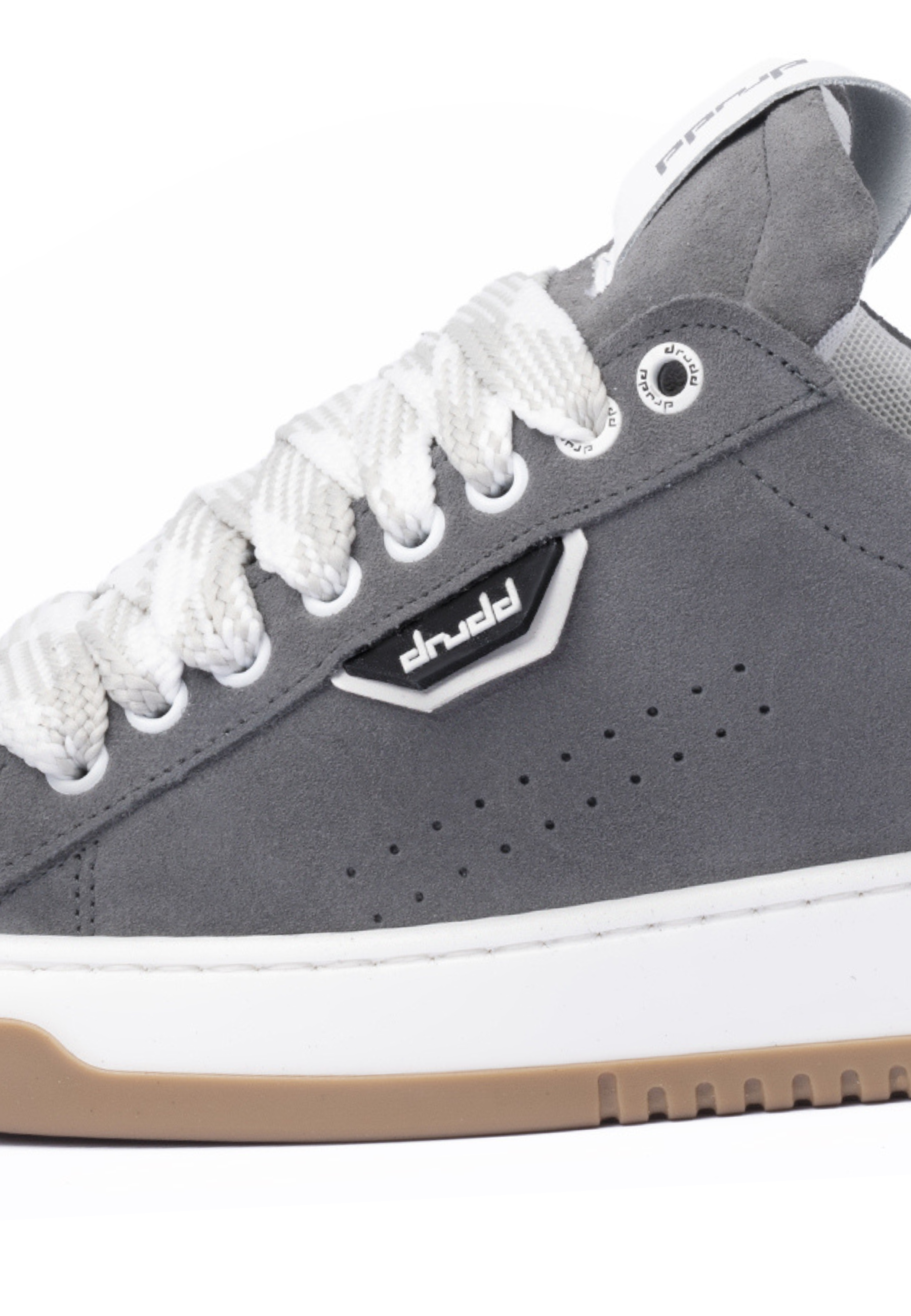 Sneakers camoscio grigio - D-Claude