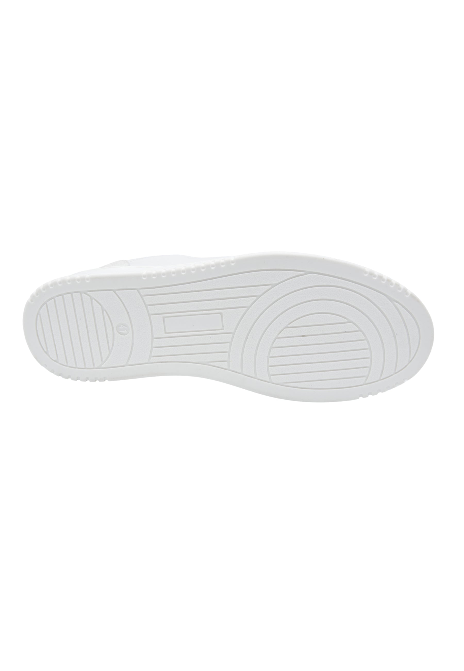 Sneakers Pelle Bianca e Nera - D-310