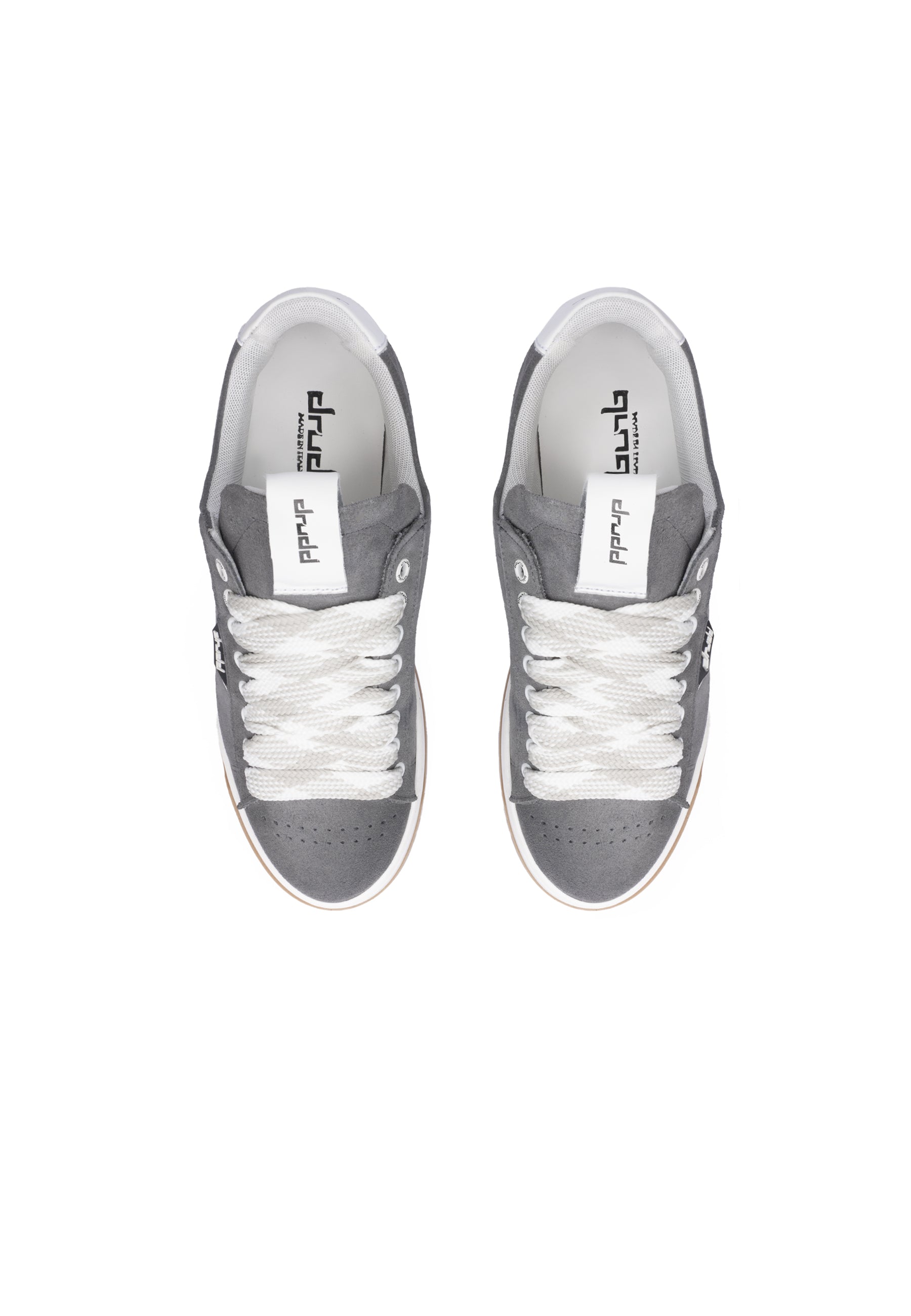 Sneakers camoscio grigio - D-Claude