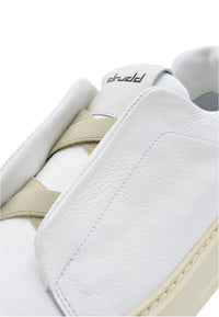 Sneakers slip-on  in pelle bianca - D-Capri