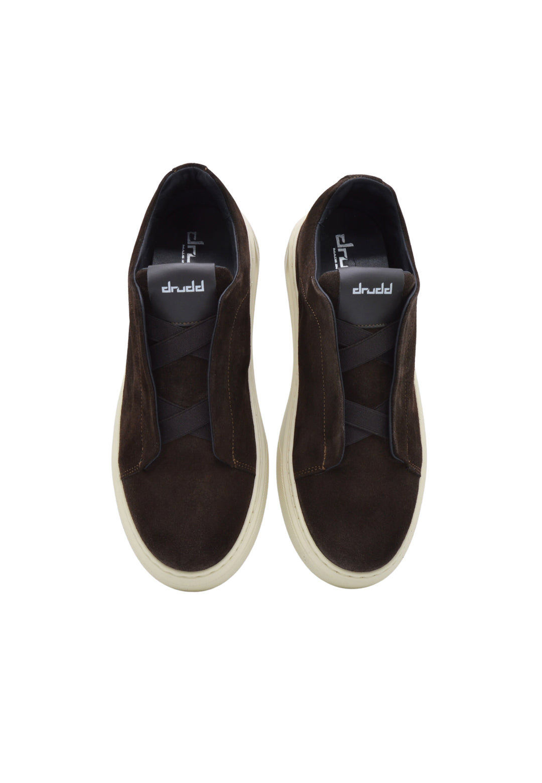 Sneakers slip-on  in camoscio marrone - D-Capri