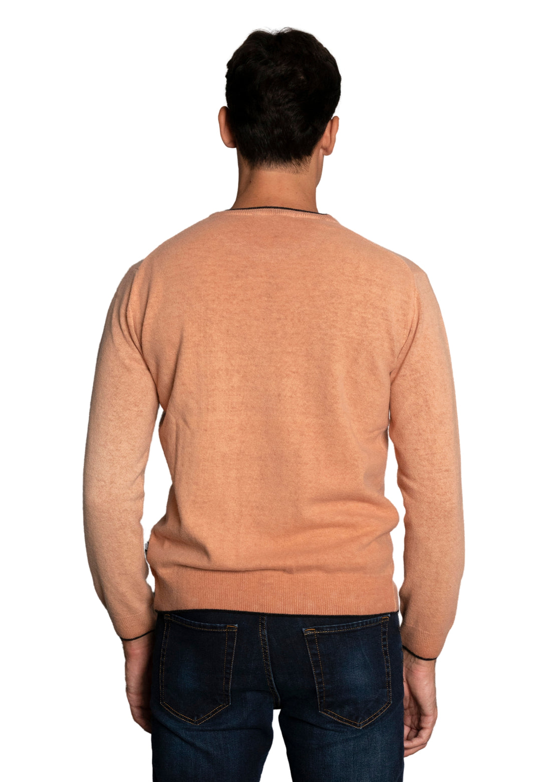 Maglione giro collo in Lana - D-Cold Pesca