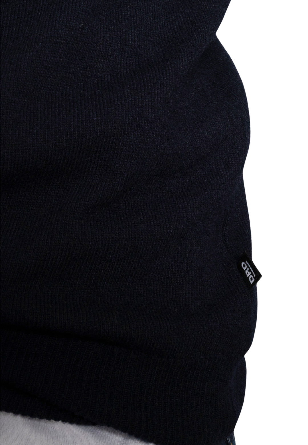 Maglione giro collo misto cashmere - D-Crew blu