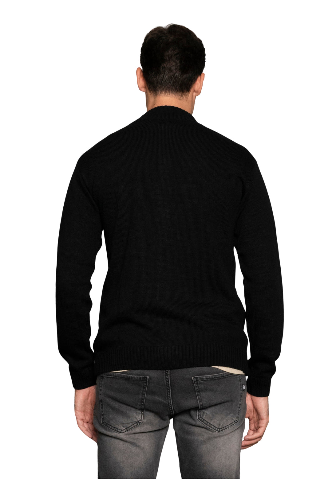 Giacca in lana con bottoni - D-Jacket Nero