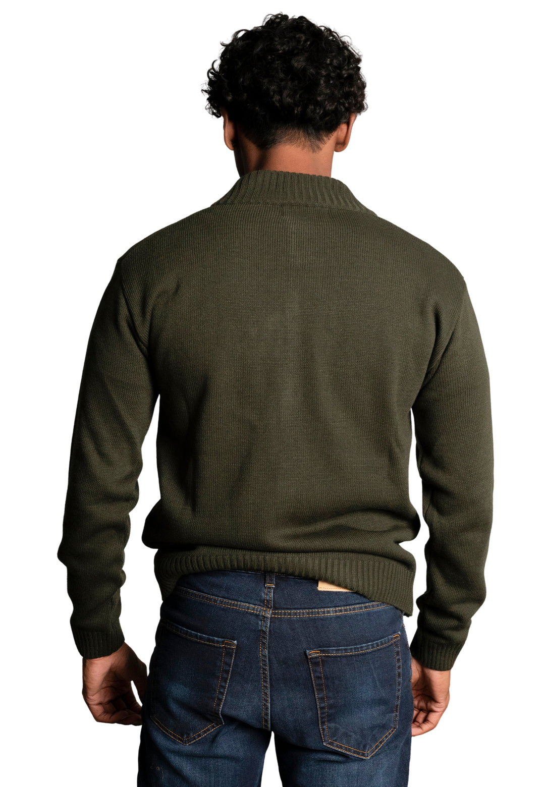 Giacca in lana con bottoni - D-Jacket Verde