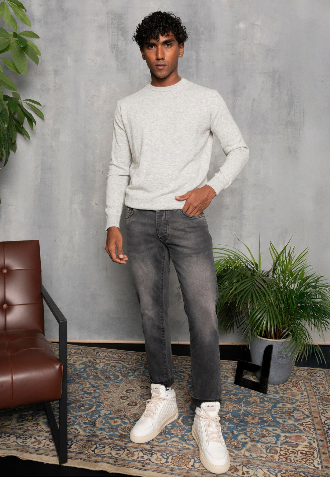 Jeans D-Sylos Grigio