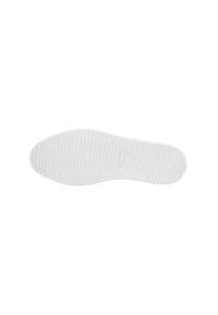 Sneakers in pelle bianca e camoscio sabbia - D-way