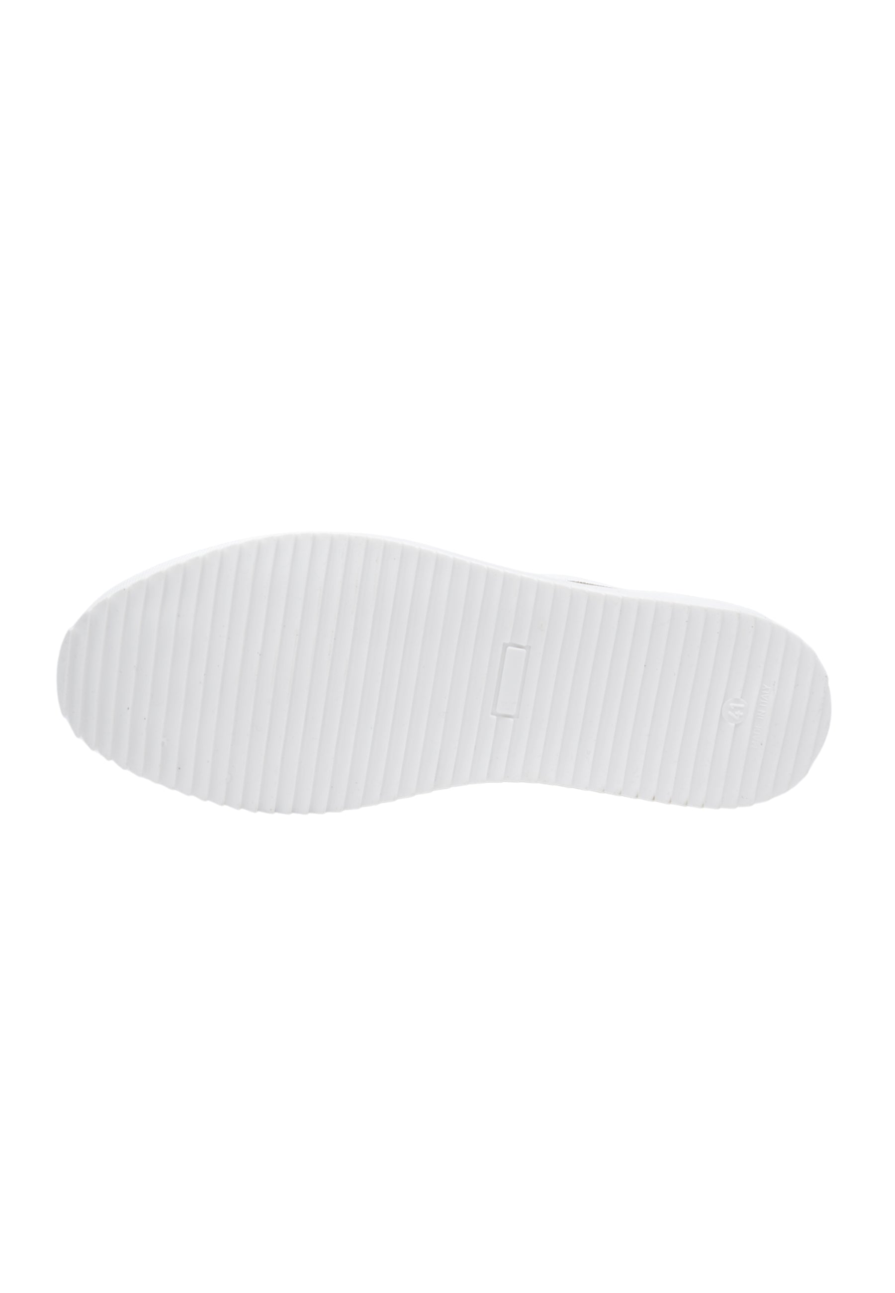 Sneakers in pelle bianca e camoscio verde - D-way