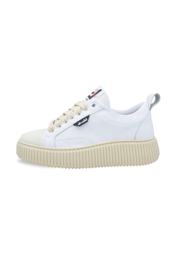 Sneakers Pelle Bianca - D-David