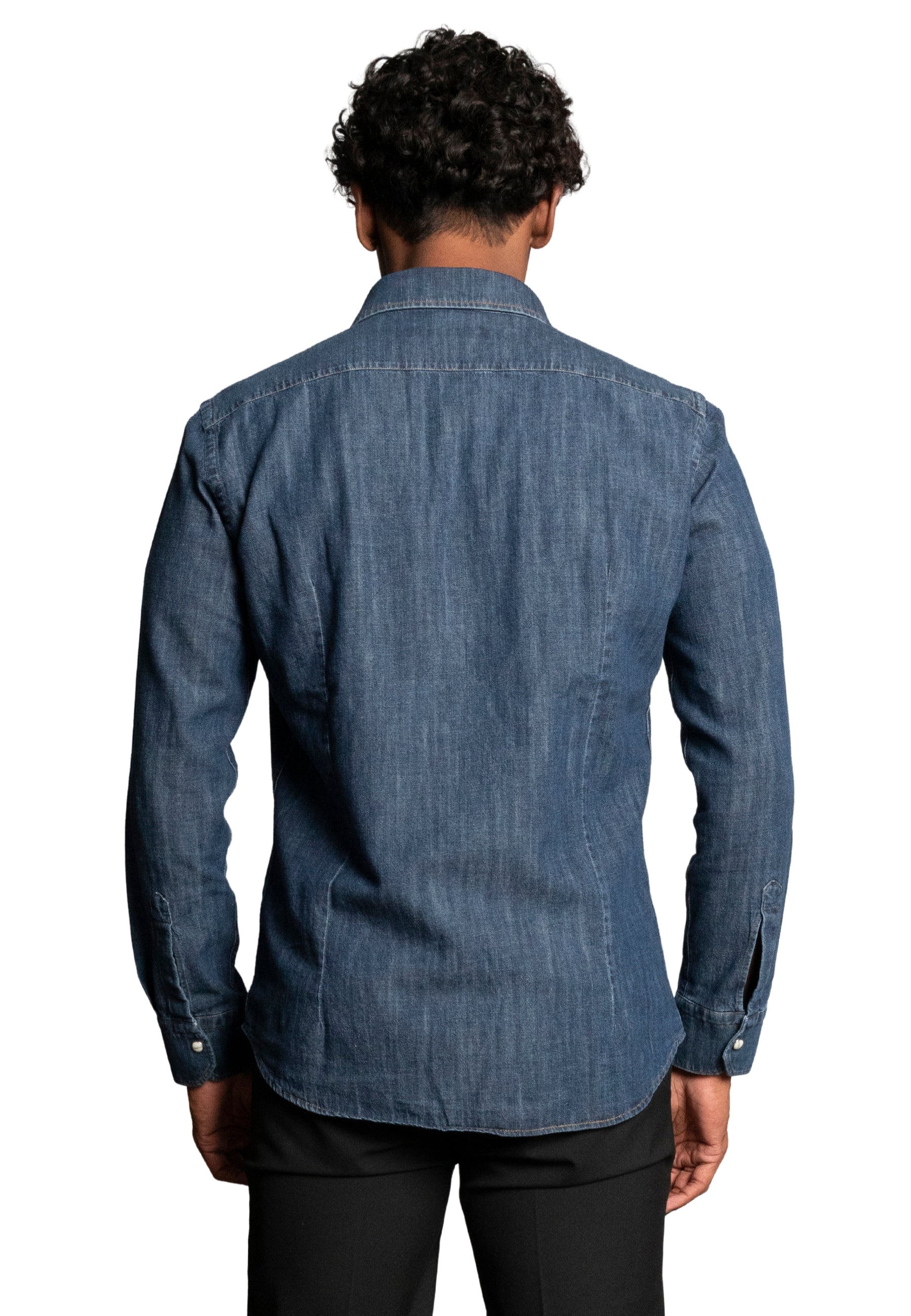 Camicia Jeans  100% cotone - D-OZ6