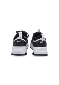 Sneakers Pelle e Tessuto Nero - DR3