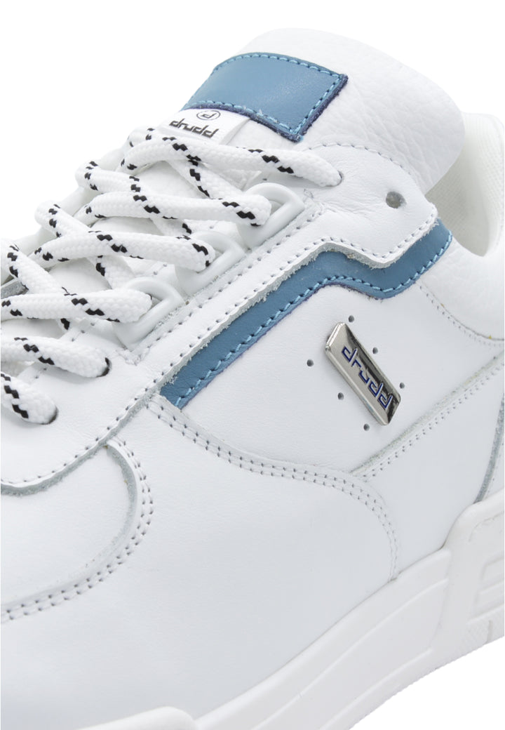 Sneakers Pelle bianca e acqua - DR6