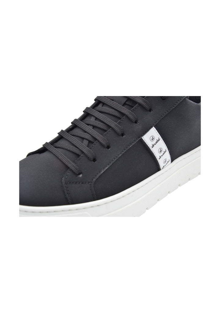 Sneakers Pelle Riciclata Nera - DR8