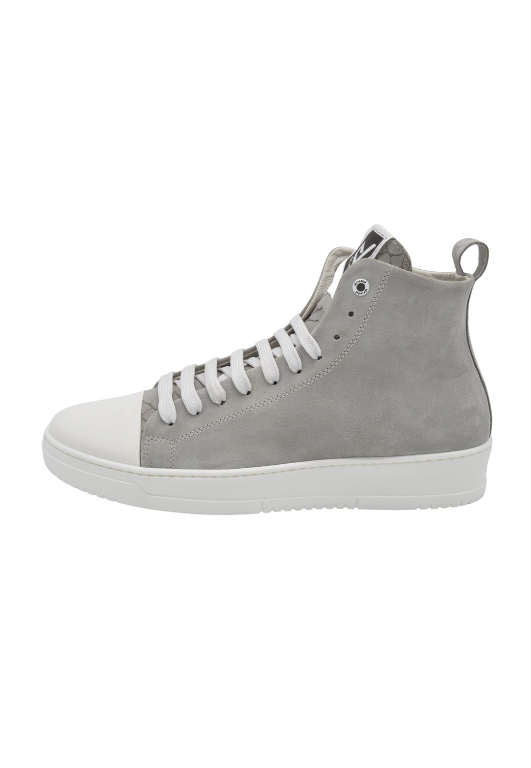 Sneakers Camoscio Grigio - D-YL143