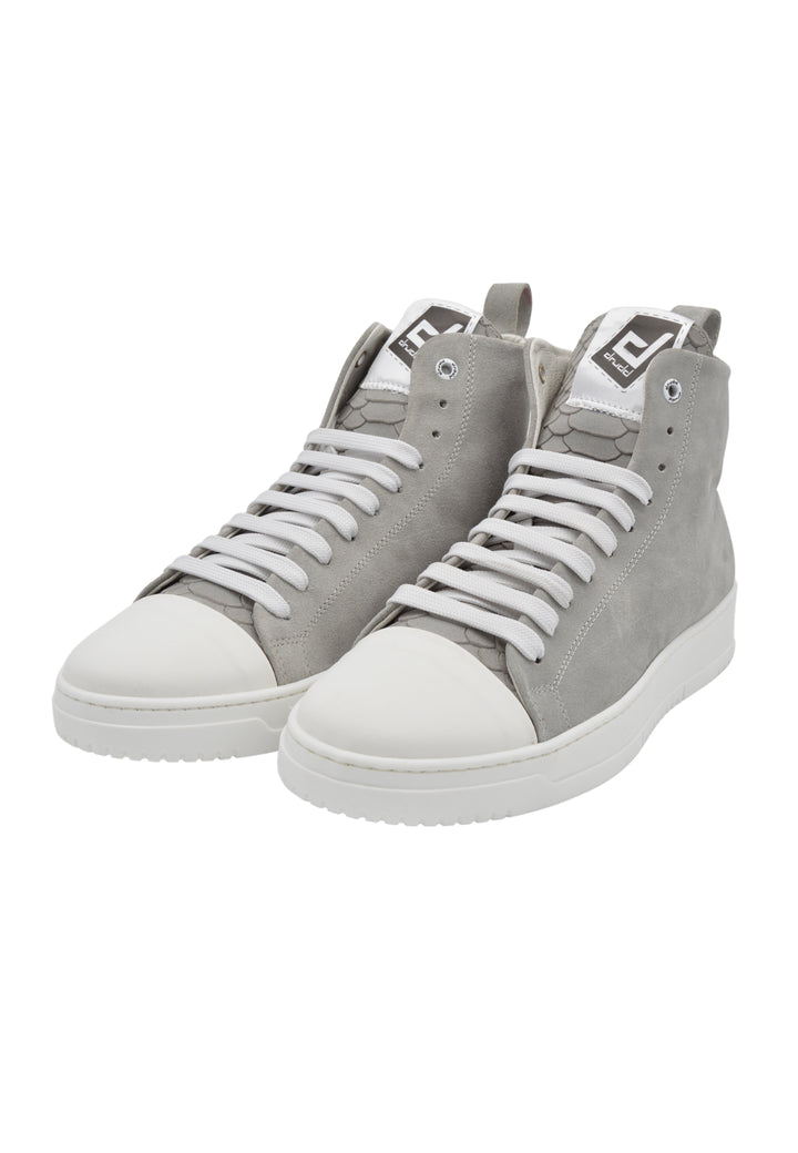 Sneakers Camoscio Grigio - D-YL143