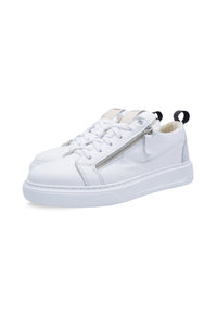 Sneakers in pelle bianca - D-Easy