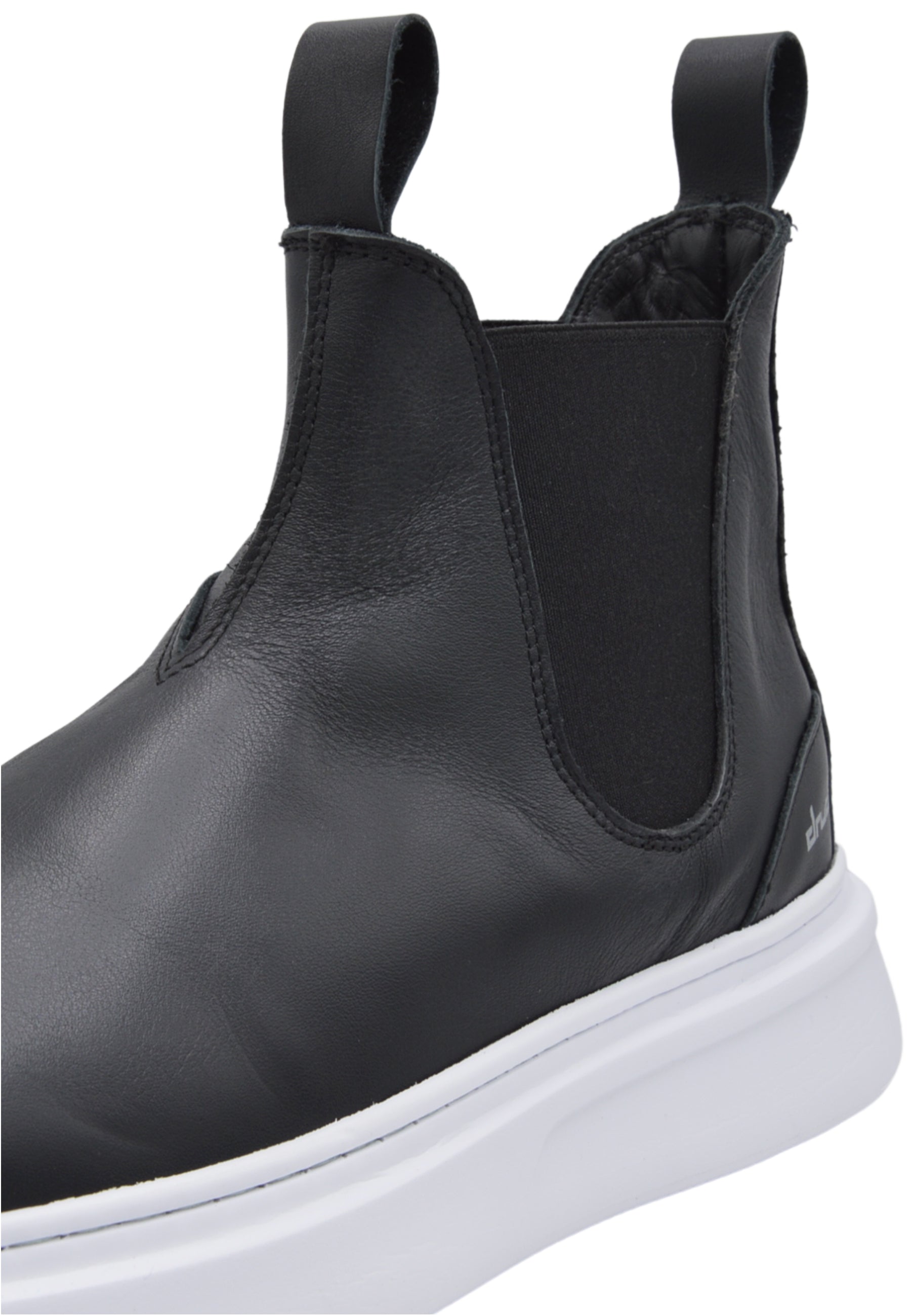 Stivaletto sneakers in pelle nero- D-LOUIS � drudditalia