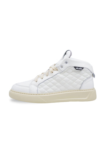 Sneakers in pelle bianca - D-Mark