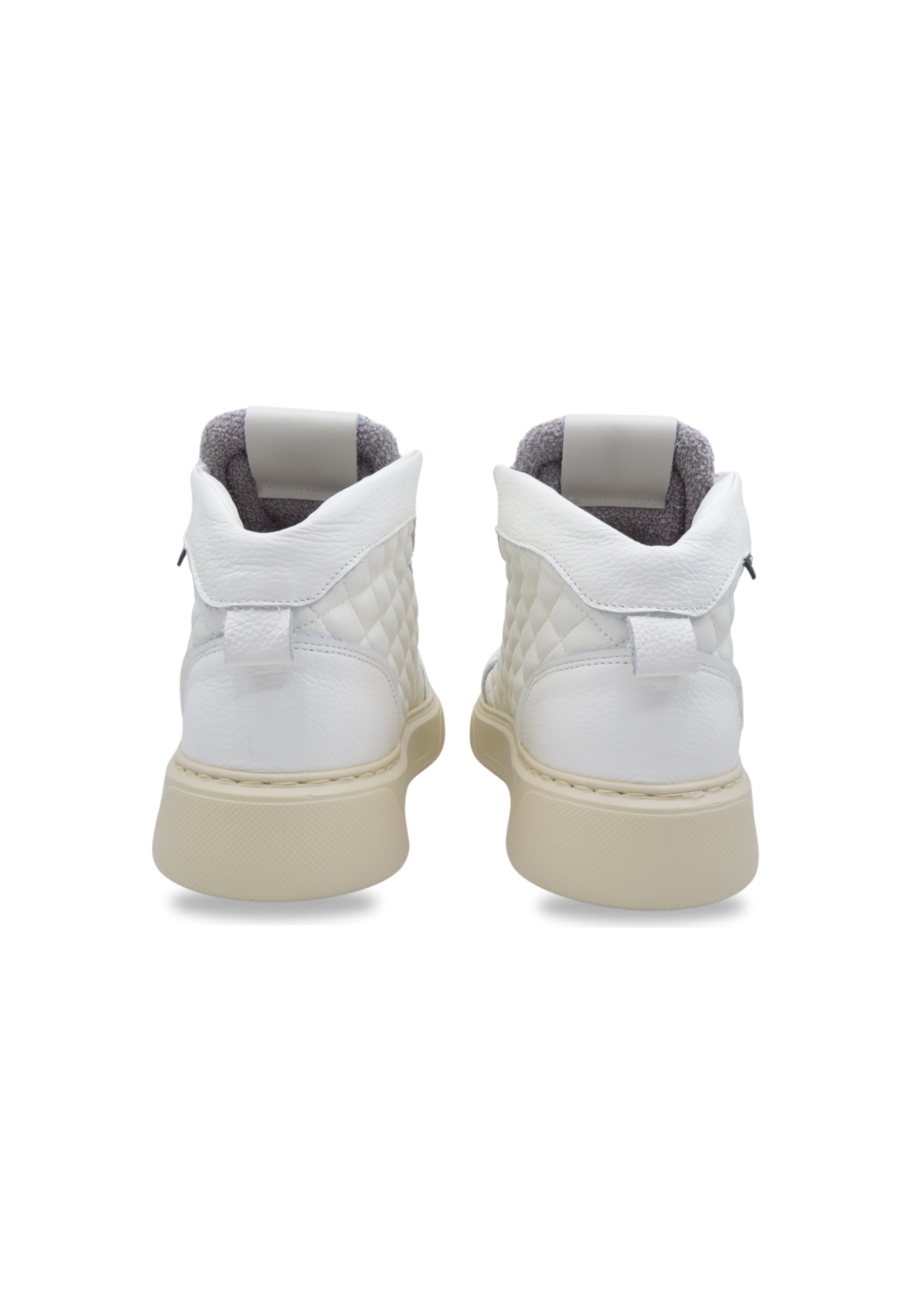 Sneakers in pelle bianca - D-Mark