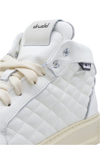 Sneakers in pelle bianca - D-Mark