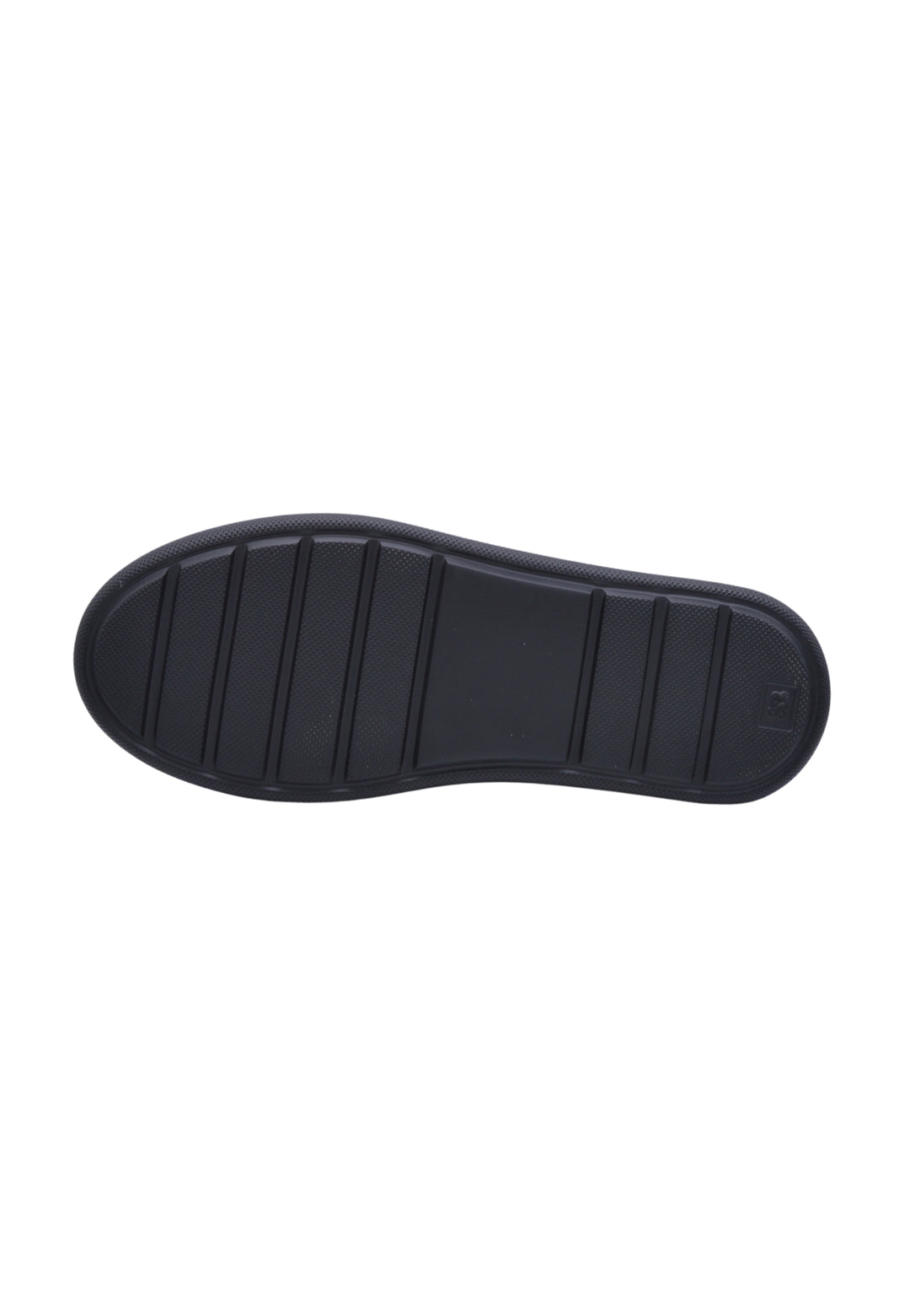 Sneakers in pelle martellata nera - D-Mark
