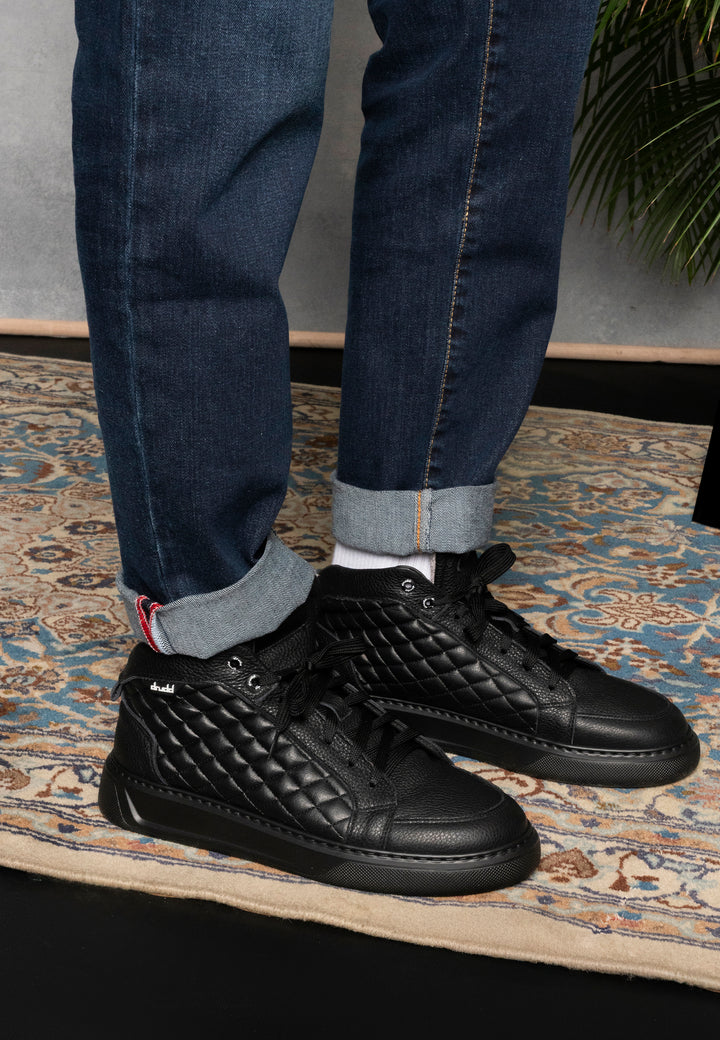 Sneakers in pelle nera - D-Mark