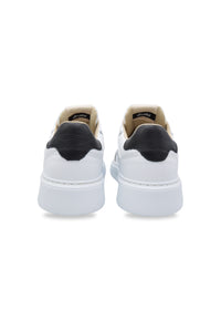 Sneakers in pelle bianca e nera - D-Nathan