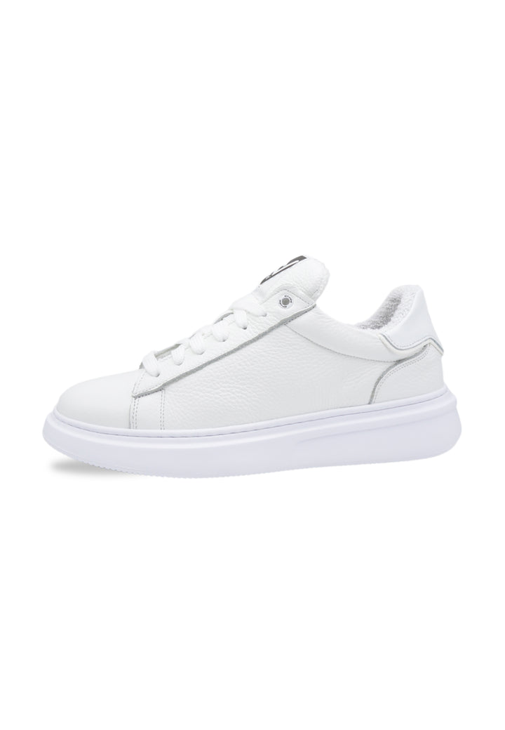 Sneakers Pelle Bianca- D-Noah