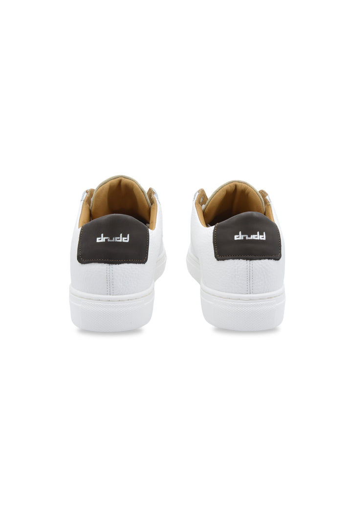 Sneakers Pelle Bottalata Bianca - sabbia - Richard