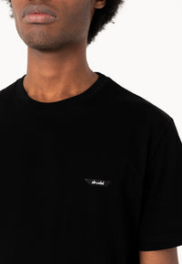 T-shirt nera 100% cotone - D-shirt