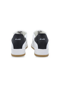 Sneakers in pelle bianca e nera - D-Thunder