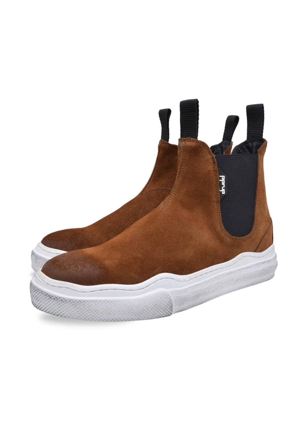 Sneakers alta camoscio cognac - D-Tiger