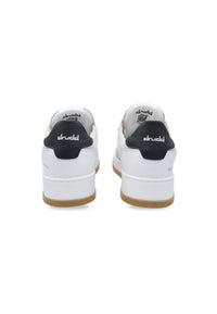 Sneakers in pelle bianca e nera - D-Vortex