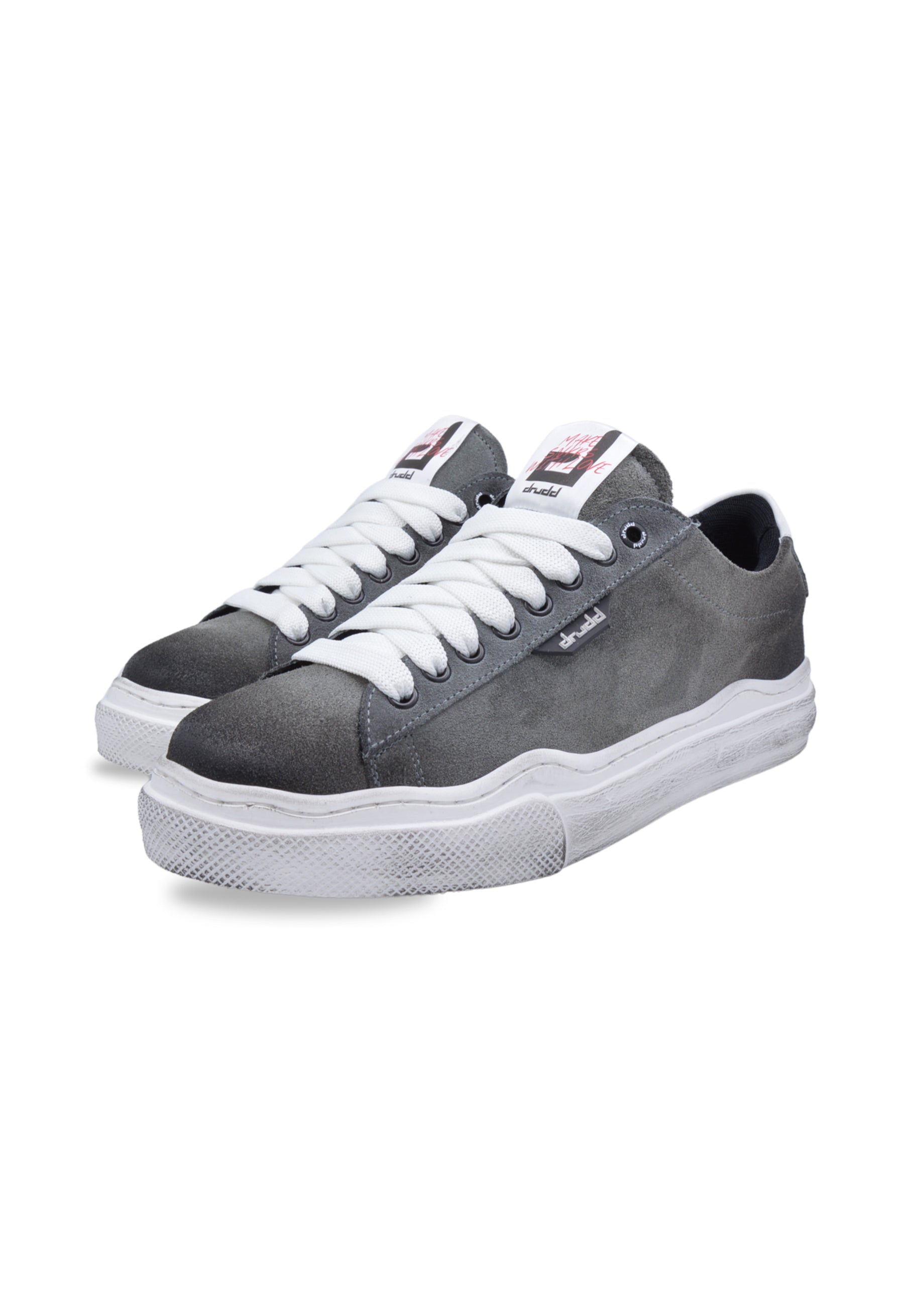 Sneakers camoscio grigio - D-Wave