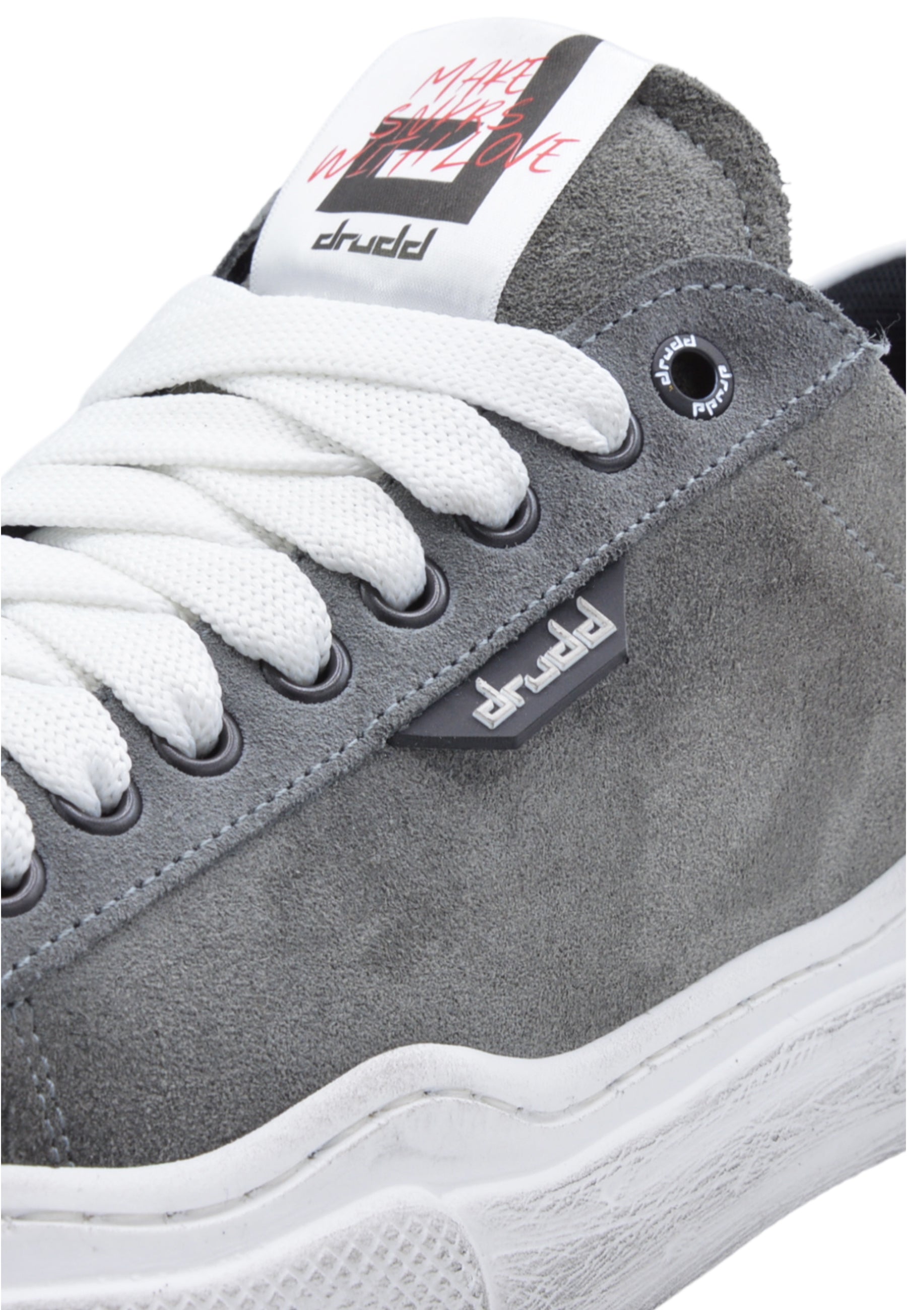 Sneakers camoscio grigio - D-Wave