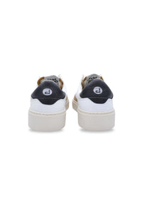 Sneakers in pelle e camoscio white e beige - D-Zeus 2.0